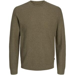 JACK & JONES Men's Jprcclucas Structure Knit Crew Neck Jumper, Sea Turtle/Detail: Twist, XL JACK & JONES Men's Jprcclucas Structure Knit Crew Neck Jumper, Sea Turtle/Detail: Twist, XL