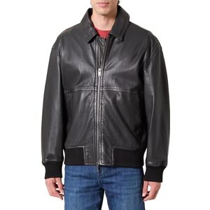Boss Men's Joberg Leather_Outerwear, 202 Dark Brown, 44 Boss Men's Joberg Leather_Outerwear, 202 Dark Brown, 44