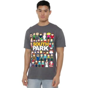 South Park Full Cast Unisex T Shirt, Red, XX-Large South Park Full Cast Unisex T Shirt, Red, XX-Large