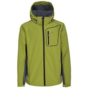 Trespass Strathy II, Cedar Green, XXS, Waterproof Softshell Jacket with Removable Hood for Men, XX-Small / 2X-Small / 2XS, Green Trespass Strathy II, Cedar Green, XXS, Waterproof Softshell Jacket with Removable Hood for Men, XX-Small / 2X-Small / 2XS, Green
