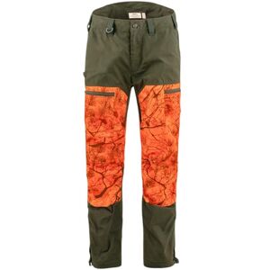 Fjällräven DREV HYBRID TROUSERS M Herren Gr.50/R - Jagdhose - oliv-dunkelgrün/orange Fjällräven DREV HYBRID TROUSERS M Herren Gr.50/R - Jagdhose - oliv-dunkelgrün/orange