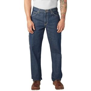 Dickies Men's Relaxed-Fit Carpenter Jean, Stone Washed, 48W x 32L Blue Dickies Men's Relaxed-Fit Carpenter Jean, Stone Washed, 48W x 32L Blue