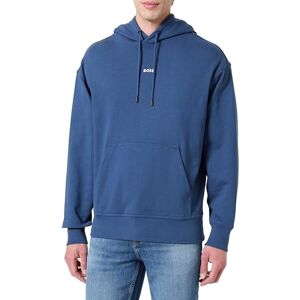 Boss Men's WeSmallhood 10244192 01 Sweatshirt, Open Blue466, Boss Men's WeSmallhood 10244192 01 Sweatshirt, Open Blue466,
