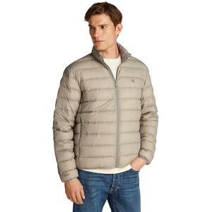 Calvin Klein Men’s Lightweight Down Quilted Jacket, Grey (Rock Ridge), L Calvin Klein Men’s Lightweight Down Quilted Jacket, Grey (Rock Ridge), L