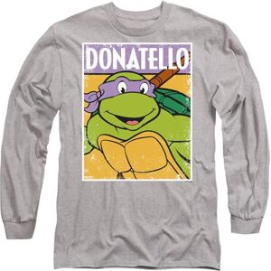 Mutant TMNT Donnie Mens Long Sleeve T Shirt, Athletic Heather, L Mutant TMNT Donnie Mens Long Sleeve T Shirt, Athletic Heather, L