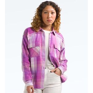 The North Face Set Up Camp Shirt Violet Crocus Tessellation Medium Plaid S The North Face Set Up Camp Shirt Violet Crocus Tessellation Medium Plaid S