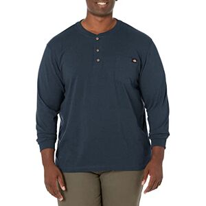 Dickies Men's Big-Tall Long-Sleeve Heavyweight Henley, Dark Navy, XL Dickies Men's Big-Tall Long-Sleeve Heavyweight Henley, Dark Navy, XL