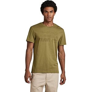 G-STAR RAW G-Star Men's Originals T-Shirt, Green (smoke olive D22775-C506-B212), S G-STAR RAW G-Star Men's Originals T-Shirt, Green (smoke olive D22775-C506-B212), S