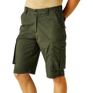 Regatta Men's Shorebay Vintage Look Cargo Shorts Green Regatta Men's Shorebay Vintage Look Cargo Shorts Green