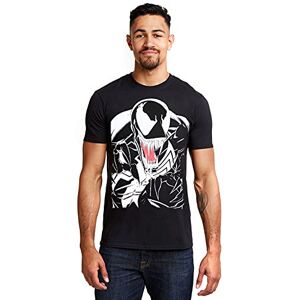 Marvel Men's Venom T Shirt, Black (Black Blk), L UK Marvel Men's Venom T Shirt, Black (Black Blk), L UK