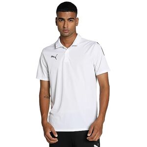 Puma Men's Teamliga Sideline Polo Shirt, White- Black, 3XL UK Puma Men's Teamliga Sideline Polo Shirt, White- Black, 3XL UK