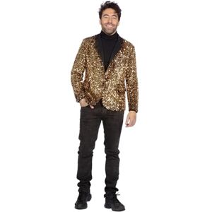WILBERS & WILBERS 330520 Men's Sequin Jacket, Glitter Blazer with Pockets, Sequin Jacket for Carnival, Festival, New Year's Eve WILBERS & WILBERS 330520 Men's Sequin Jacket, Glitter Blazer with Pockets, Sequin Jacket for Carnival, Festival, New Year's Eve