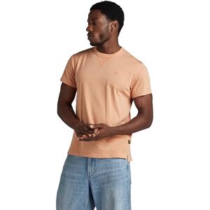 G-STAR Men's Nifous T-Shirt, Orange (peach bloom D24449-336-G280), S G-STAR Men's Nifous T-Shirt, Orange (peach bloom D24449-336-G280), S