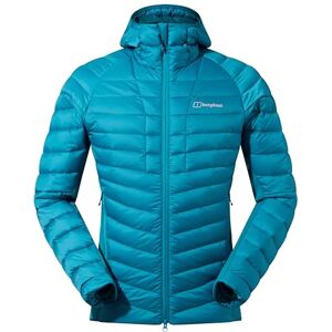 Berghaus Men's Tephra Stretch Reflect 2.0 Hooded Down Jacket Extra Warmth Polartec, Jungle Jewel, 2XL Berghaus Men's Tephra Stretch Reflect 2.0 Hooded Down Jacket Extra Warmth Polartec, Jungle Jewel, 2XL