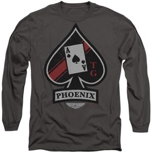 Top Gun: Maverick Phoenix Call Sign Mens Long Sleeve T Shirt, Charcoal, XXL Top Gun: Maverick Phoenix Call Sign Mens Long Sleeve T Shirt, Charcoal, XXL