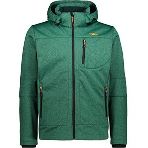 CMP Softshell Jacket Mélange With Climaprotect Technology Wp 7.000 Men's Softshell Jacket, mens, Softshell Jacket, 3A01787N-M, Irish Mel.-oil, 60 CMP Softshell Jacket Mélange With Climaprotect Technology Wp 7.000 Men's Softshell Jacket, mens, Softshell Jacket, 3A01787N-M, Irish Mel.-oil, 60