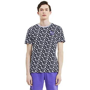 Puma Classics Graphics AOP Logo tee T-shirt, Man, mens, T-Shirt, 597765-02_XL, Black, XL Puma Classics Graphics AOP Logo tee T-shirt, Man, mens, T-Shirt, 597765-02_XL, Black, XL