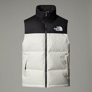 The North Face Men's 1996 Retro Nuptse Vest, White Dune/Tnf Black, M The North Face Men's 1996 Retro Nuptse Vest, White Dune/Tnf Black, M