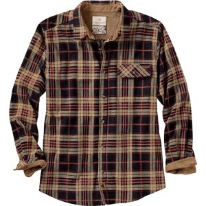 Legendary Whitetails Men's Buck Camp Flannel, Long Sleeve Plaid Button Down Casual Shirt, Corduroy Cuffs, Frontier Plaid, Large Tall Legendary Whitetails Men's Buck Camp Flannel, Long Sleeve Plaid Button Down Casual Shirt, Corduroy Cuffs, Frontier Plaid, Large Tall