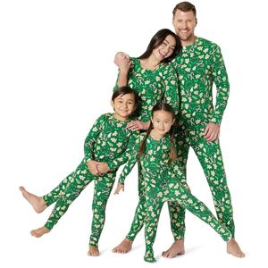 Amazon Essentials Men's Matching Holiday Family Pyjama Sets, Dark Emerald Green Gingerbread, XL Amazon Essentials Men's Matching Holiday Family Pyjama Sets, Dark Emerald Green Gingerbread, XL