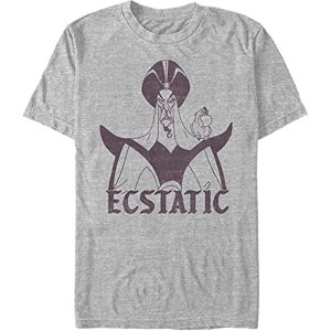 Disney Men's Aladdin-Ecstatic Jafar T-Shirt, Athletic Heather, S Disney Men's Aladdin-Ecstatic Jafar T-Shirt, Athletic Heather, S