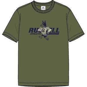 Russell Athletic A30481-OV1-238 Security-S/S Crewneck TEE Shirt T-Shirt Men's Olivine Size S Russell Athletic A30481-OV1-238 Security-S/S Crewneck TEE Shirt T-Shirt Men's Olivine Size S