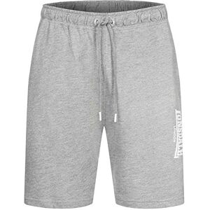 Lonsdale Men's FRINGFORD Shorts, Marl Grey, Normal Lonsdale Men's FRINGFORD Shorts, Marl Grey, Normal