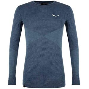 Salewa Zebru Responsive Long Sleeve Men'S Tee, Dark Denim, 52/XL, Male Salewa Zebru Responsive Long Sleeve Men'S Tee, Dark Denim, 52/XL, Male