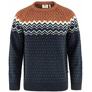 Fjällräven Fjallraven 81829-555-243 Övik Knit Sweater M/Övik Knit Sweater M Sweatshirt Men's Dark Navy-Terracotta Brown Size XL Fjällräven Fjallraven 81829-555-243 Övik Knit Sweater M/Övik Knit Sweater M Sweatshirt Men's Dark Navy-Terracotta Brown Size XL