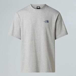 The North Face Unisex Run Graphic Relaxed T-Shirt, TNF Light Grey Heather, L The North Face Unisex Run Graphic Relaxed T-Shirt, TNF Light Grey Heather, L