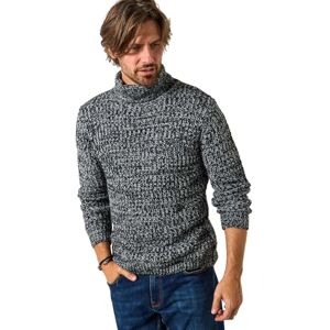 Joe Browns Men's Winter Classic Roll Neck Jumper Sweater, Grey, L Joe Browns Men's Winter Classic Roll Neck Jumper Sweater, Grey, L