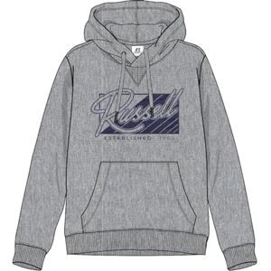 Russell Athletic A20282-CJ-090 PULLOVER HOODY Sweatshirt Men's COLLEGIATE GREY MARL Size XXL Russell Athletic A20282-CJ-090 PULLOVER HOODY Sweatshirt Men's COLLEGIATE GREY MARL Size XXL