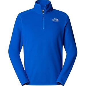 The North Face Men's 100 Glacier 1/4 Zip Sweatshirt, Hero Blue, L The North Face Men's 100 Glacier 1/4 Zip Sweatshirt, Hero Blue, L