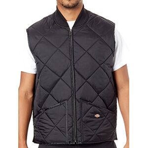 Dickies Men's Diamond Quilted Nylon Vest, Black, Large Dickies Men's Diamond Quilted Nylon Vest, Black, Large