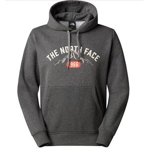 The North Face Men's Varsity Graphic Hooded Sweatshirt, Tnf Medium Grey Heather, S The North Face Men's Varsity Graphic Hooded Sweatshirt, Tnf Medium Grey Heather, S