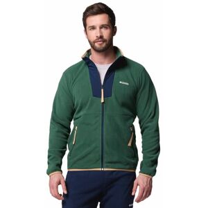 Columbia Men's Sequoia Grove Full Zip Fleece, Full Zip Fleece Jacket, Rain Forest, Collegiate Navy, M Columbia Men's Sequoia Grove Full Zip Fleece, Full Zip Fleece Jacket, Rain Forest, Collegiate Navy, M