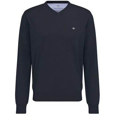 FYNCH-HATTON Men's Pullover, V-Neck Jumper Not Applicable, Blue (Navy 690), X-Large FYNCH-HATTON Men's Pullover, V-Neck Jumper Not Applicable, Blue (Navy 690), X-Large