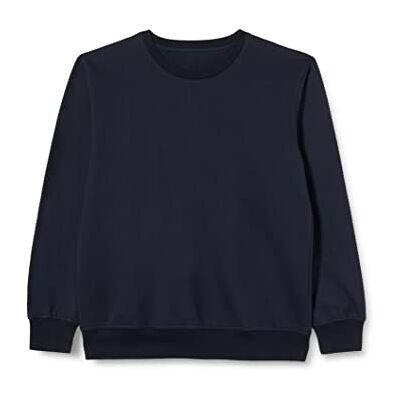 FM London Fashion Fit Crew Neck Jumper maglione, Blu (Navy), XX-Large Uomo FM London Fashion Fit Crew Neck Jumper maglione, Blu (Navy), XX-Large Uomo