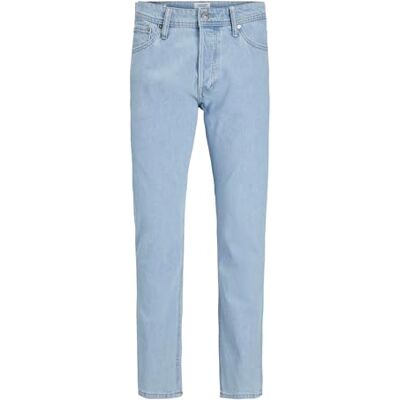 JACK & JONES Men's Relaxed Fit Jeans Plus Size JJICHRIS Jjoriginal SQ 738 NOOS PLS Relaxed Fit Jeans, Blue Denim, 46W x 32L JACK & JONES Men's Relaxed Fit Jeans Plus Size JJICHRIS Jjoriginal SQ 738 NOOS PLS Relaxed Fit Jeans, Blue Denim, 46W x 32L
