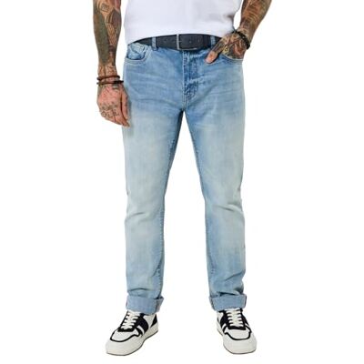 Joe Browns Mens Regular Fit Button Fastening Jeans Pants, Light Wash, 38W UK Joe Browns Mens Regular Fit Button Fastening Jeans Pants, Light Wash, 38W UK