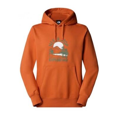 The North Face Men's Outdoor Graphic Hooded Sweatshirt, Iron Bronze, S The North Face Men's Outdoor Graphic Hooded Sweatshirt, Iron Bronze, S
