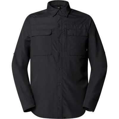 The North Face Men's L/S Sequoia Shirt Asphalt Grey/Npf XXL The North Face Men's L/S Sequoia Shirt Asphalt Grey/Npf XXL