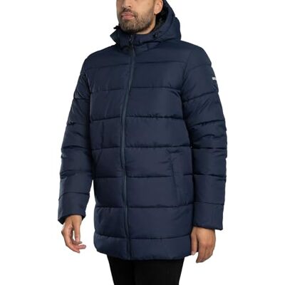 Regatta Mens Lakiver Full Zip Padded Jacket with Hood, Water Repellent & High Feather Free Insulation Perfect for Outdoors, Walking, Hiking & Camping Regatta Mens Lakiver Full Zip Padded Jacket with Hood, Water Repellent & High Feather Free Insulation Perfect for Outdoors, Walking, Hiking & Camping