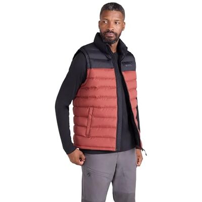 Mountain Warehouse Seasons Mens Padded Puffer Gilet Water Resistant Body Warmer, Sleeveless Jacket with 2 Pockets, Insulated for Warmth, Ideal for Autumn, Winter, Layering Mountain Warehouse Seasons Mens Padded Puffer Gilet Water Resistant Body Warmer, Sleeveless Jacket with 2 Pockets, Insulated for Warmth, Ideal for Autumn, Winter, Layering