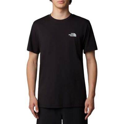 The North Face Men's S/S Reflective Box NSE T-Shirt TNF Black Reflective S The North Face Men's S/S Reflective Box NSE T-Shirt TNF Black Reflective S