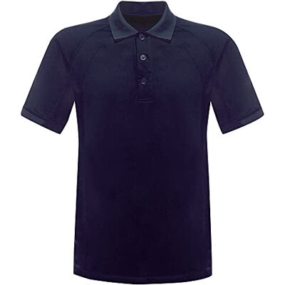 Regatta Men's Navy Coolweave Polo Shirt - Quick Dry, Moisture Wicking - M Regatta Men's Navy Coolweave Polo Shirt - Quick Dry, Moisture Wicking - M