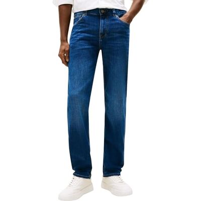 Tommy Hilfiger Men's Denton Straight Leg Fit Jeans Tommy Hilfiger Men's Denton Straight Leg Fit Jeans