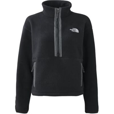 The North Face Men's Fleeski 1/4 Zip Sweatshirt, Tnf Black/Tnf Black, XS The North Face Men's Fleeski 1/4 Zip Sweatshirt, Tnf Black/Tnf Black, XS