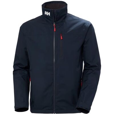 Helly Hansen Men's Crew Jacket 2.0, Navy, M Helly Hansen Men's Crew Jacket 2.0, Navy, M