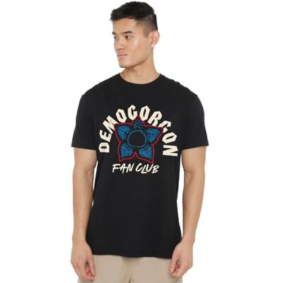Netflix - Stranger Things Demogorgon - Noir(e) - L - T-Shirt Netflix - Stranger Things Demogorgon - Noir(e) - L - T-Shirt